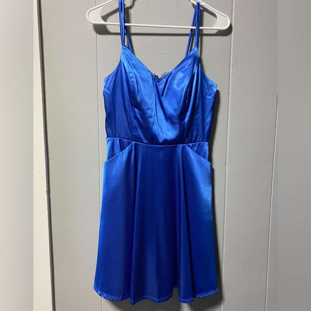 Blue semi formal / homecoming dress